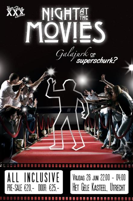 Large feest poster