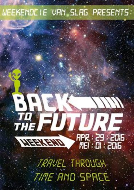 Large weekend poster