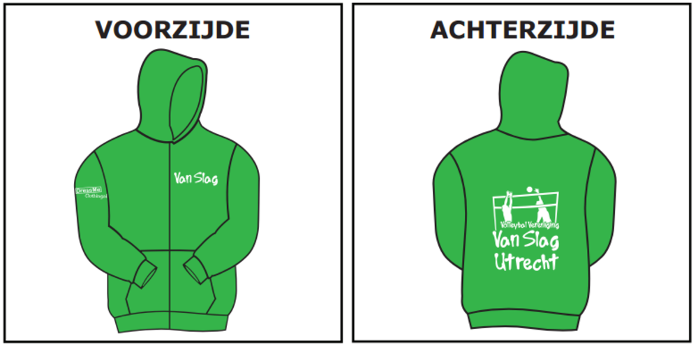 Large groene vesten
